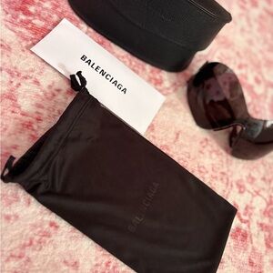 Balenciaga Black Sunglasses Set